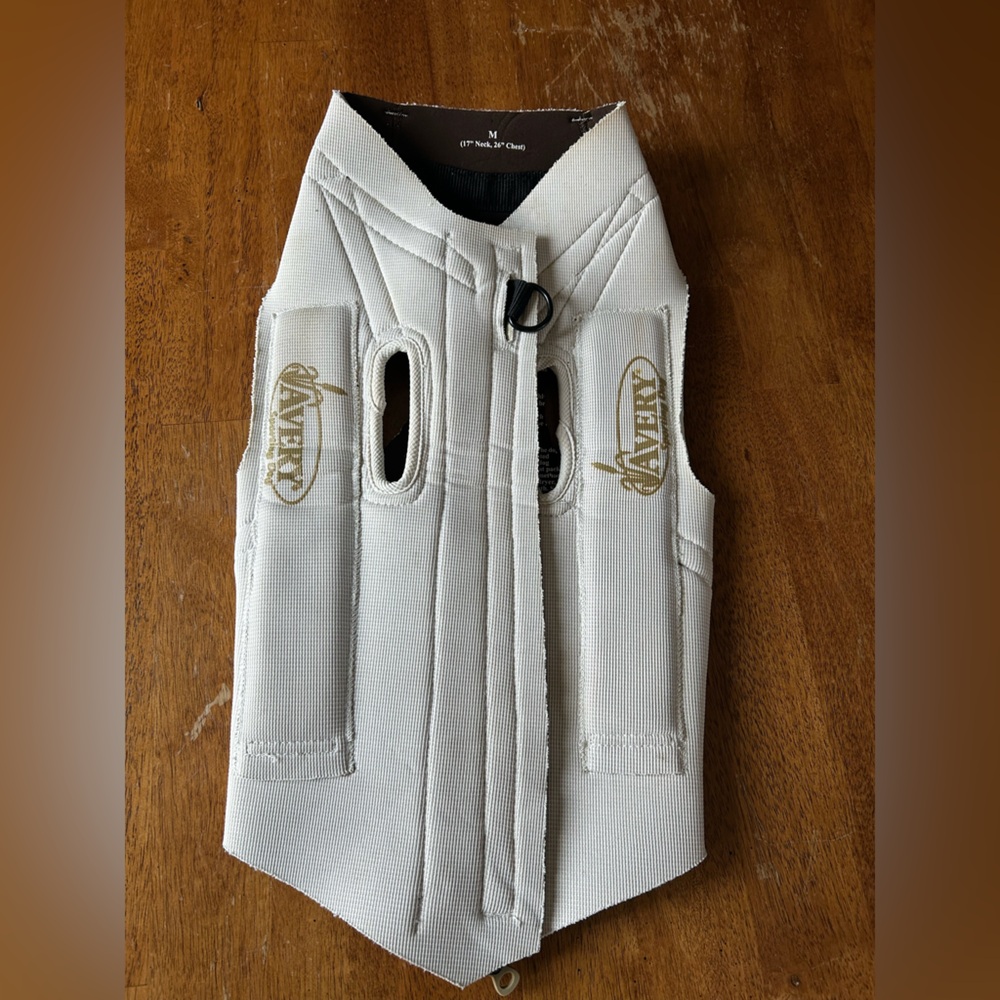 Avery Boater Neoprene Dog Vest for Duck Hunting Water Sports Wet Suit Sz M